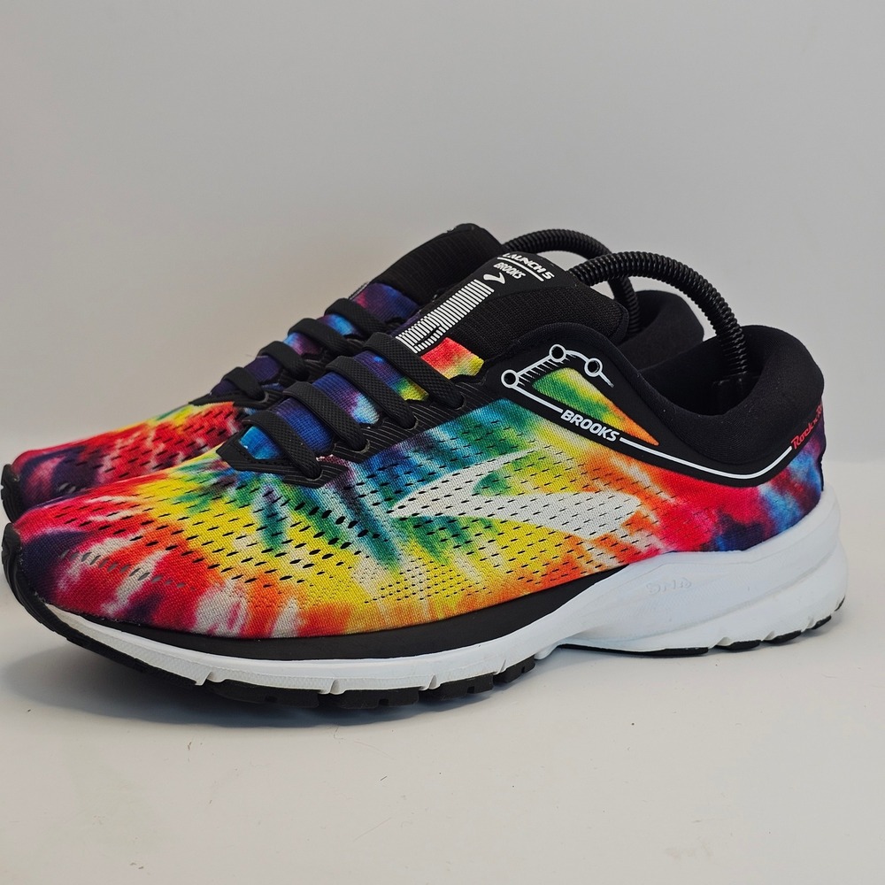 Brooks Launch 5 Rock n Roll Marathon Tie Dye Running Shoes Womens 10 1202661B964